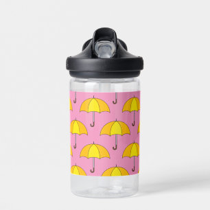Yellow Umbrella Water Bottle