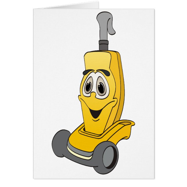 Yellow Vacuum Cleaner (Front)
