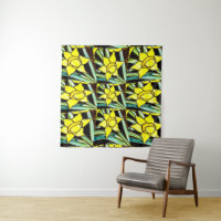 Yellow Valuable Flowers Pattern