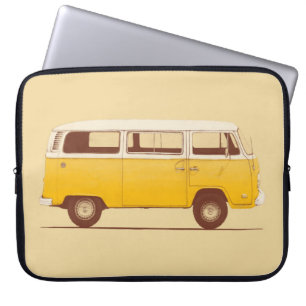 Yellow Van Florent Bodart Laptop Sleeve