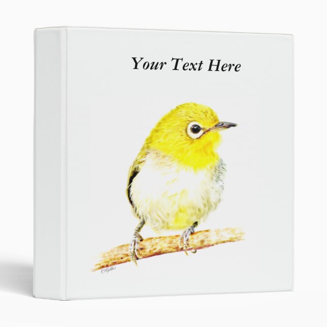 Yellow Viero Binder (Front/Spine)