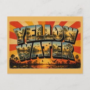 Yellow Water Billabong NT Australia  Postcard