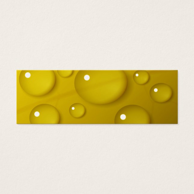 Yellow Water Drop Background (Front)
