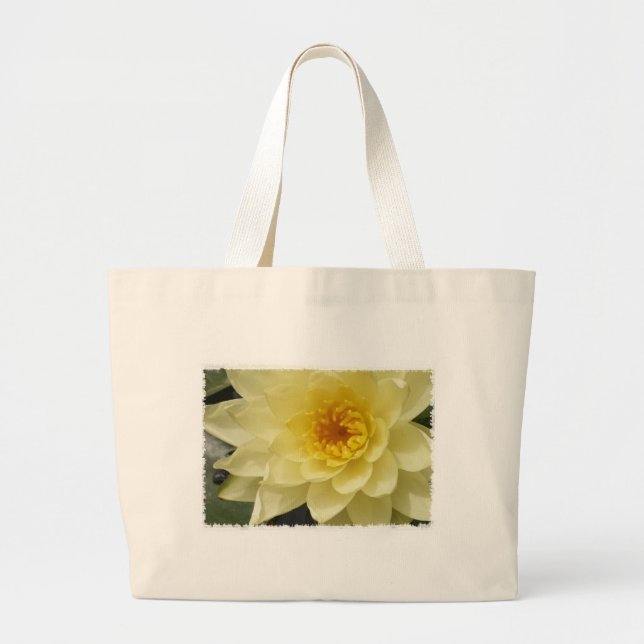 Yellow Water Lily Bag (Front)