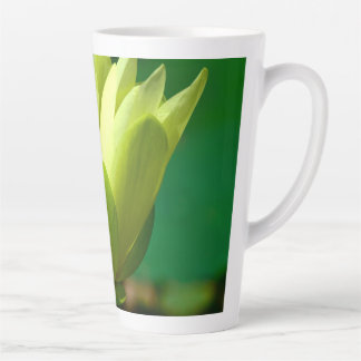 Yellow Waterlily Latte Mug