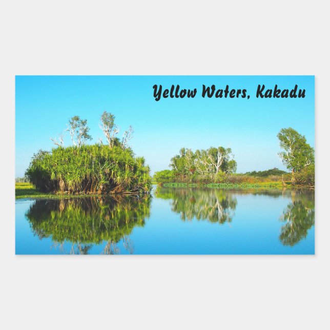 Yellow Waters Kakadu sticker (Front)