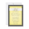 Yellow Wedding Invitations
