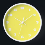 Yellow White Colourful Bright Custom Colour Decor<br><div class="desc">Printed in classy yellow and white custom colour background! You may change colours as you wish!</div>