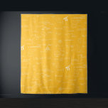 Yellow White Mathematic Formulas Equations Tapestry<br><div class="desc">Yellow and white backdrop with a pattern of math formulas and equations. Perfect room decor for college rooms or as a graduation backdrop. Illustrated and designed by Patricia Alvarez.</div>