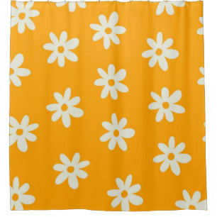 Yellow White Retro Y2K Flower Pattern