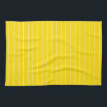 Yellow White Stripe Template Elegant Trend Colours Kitchen Towel<br><div class="desc">Yellow White Stripe Template Elegant Trend Colours Decorative Modern Kitchen Towel.</div>