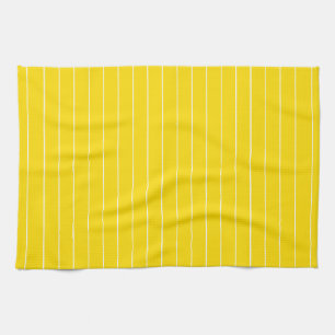Yellow White Stripe Template Elegant Trend Colours Kitchen Towel
