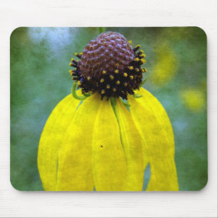 Yellow Wildflower Mouse Pad