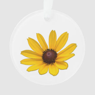 Yellow Wildflower Ornament 