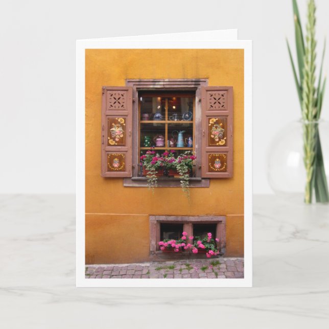 Yellow Window Card (Front)