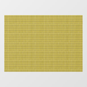 Yellow Window Cling