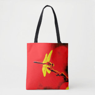 Yellow Wings Tote Bag
