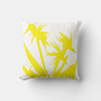 YELLOW - Yellow Flower Cushion