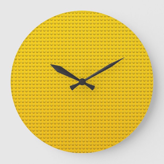 yellow yellow yellow large clock (Front)