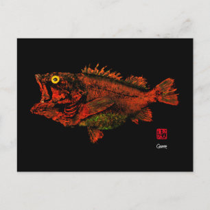 Yelloweye Rockfish - Postcard