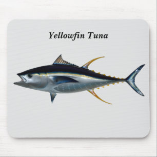 Yellowfin Tuna Mouse Pad