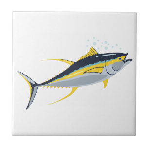 Yellowfin Tuna Tile