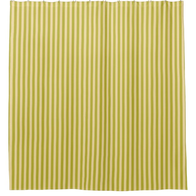 Yellowish Green and Buttercream Colour Stripes (Front)