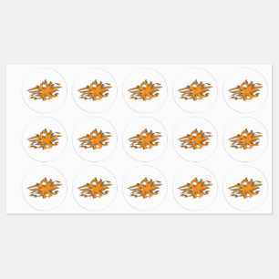 Yellowish Orange, Orangy Yellow  decorative