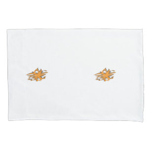 Yellowish Orange, Orangy Yellow decorative Pillowcase