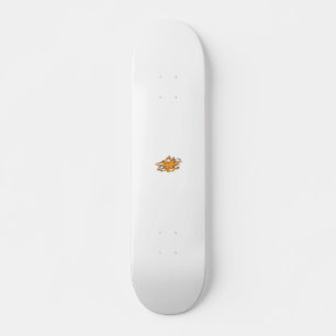 Yellowish Orange, Orangy Yellow  decorative Skateboard