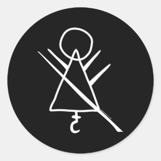 Yellowjackets Rune Classic Round Sticker