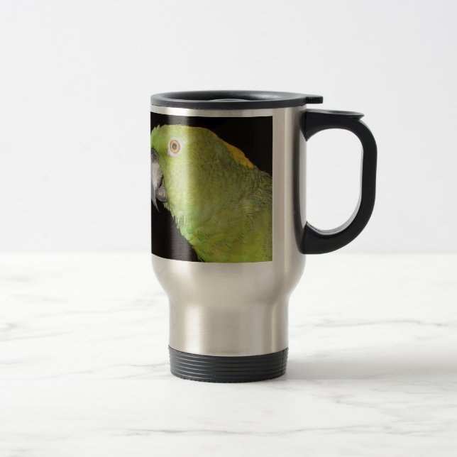 Yellownape Amazon Travel Mug (Right)