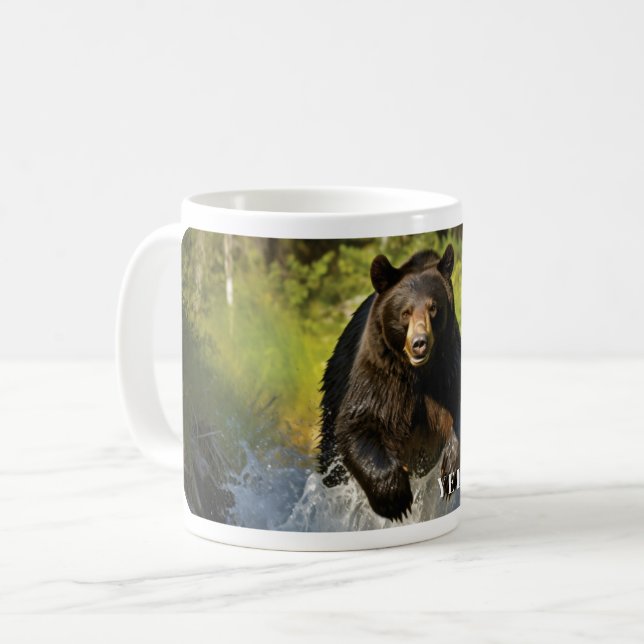 Yellowstone Bear Mug (Front Left)