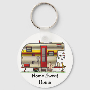 Yellowstone Camper Trailer HSH Keychain