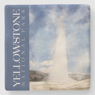 Yellowstone Coaster, National Park Stone Coaster