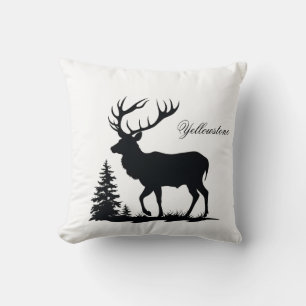 Yellowstone Elk Coussin