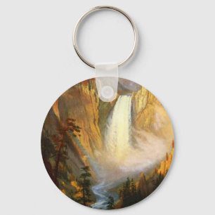 Yellowstone Falls Key Chain