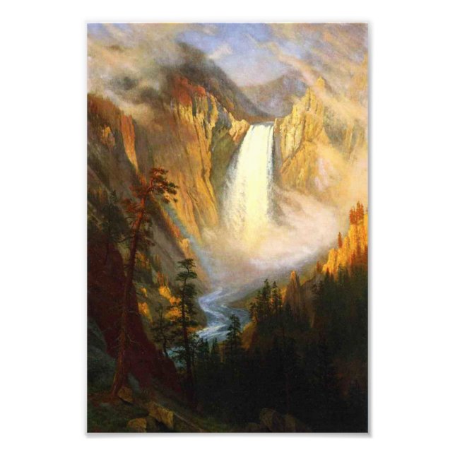 Yellowstone Falls Photo Print (Front)