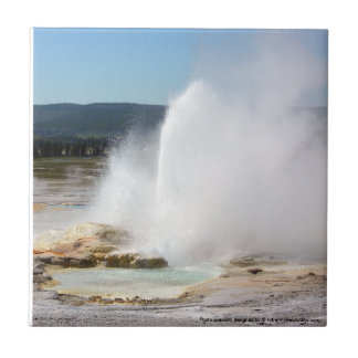 Yellowstone Geyser Tile