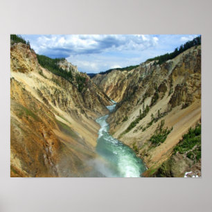 Yellowstone Grand Canyon Poster
