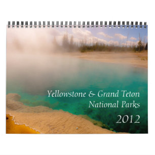 Yellowstone & Grand Teton National Parks 2012 Calendar