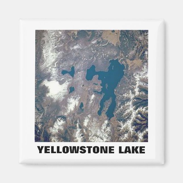 Yellowstone Lake Magnet (Front)