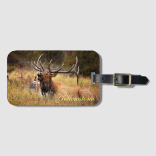 Yellowstone Luggage Tag-Elk Tag
