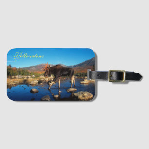 Yellowstone Luggage Tag-Moose Tag