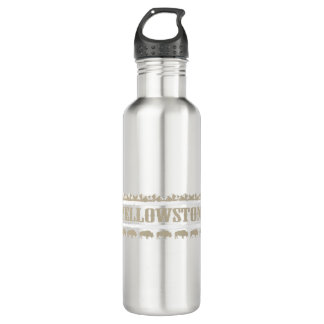 Yellowstone Montana Buffalo 710 Ml Water Bottle