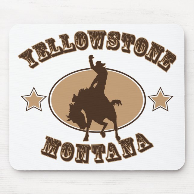 Yellowstone Montana Mouse Pad (Front)