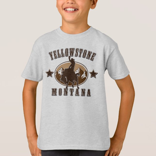 Yellowstone Montana T-Shirt (Front)