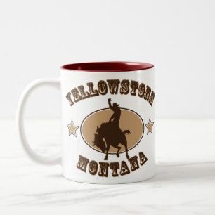 Yellowstone Montana Two-Tone Coffee Mug