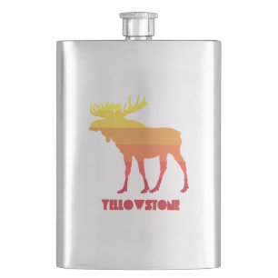 Yellowstone Moose Hip Flask