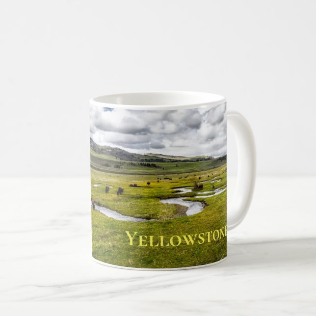 Yellowstone Mug-Buffalo Coffee Mug (Front Right)